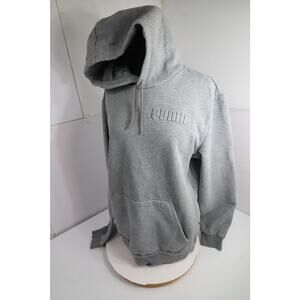 PUMA Men's Essentials Logo Fleece Hoodie size M
